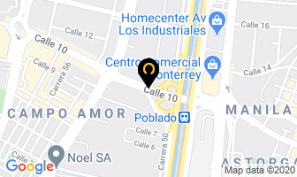 Mapa de Alemautos en Medellín