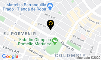 Mapa de Alemsys S.a. en Barranquilla