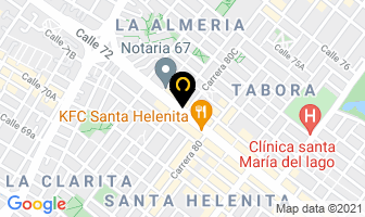 Mapa de Alepier's en Bogotá D.C