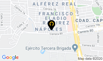 Mapa de Alerta Seguridad Privada Ltda. en Cali