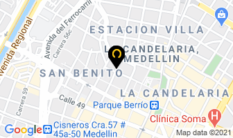 Mapa de Alex Alcon Tarjetas Soñadas en Medellín