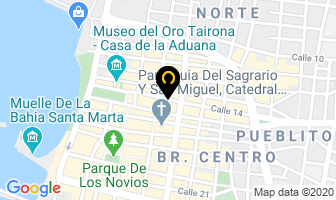 Mapa de Alex Joyeros en Santa Marta