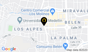 Mapa de Alex Multicocinas en Medellín