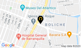 Mapa de Alex Tornilleria en Barranquilla