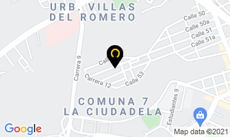 Mapa de Alexa Tours en Bucaramanga