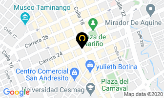 Mapa de Alexander Erazo - Abogado en Pasto