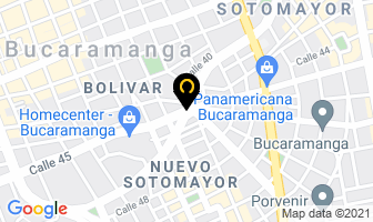 Mapa de Alexander Gonzales en Bucaramanga