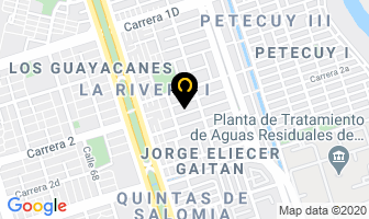 Mapa de Alexánder Jiménez en Cali