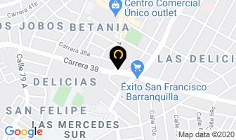 Mapa de Alexander's Shop en Barranquilla