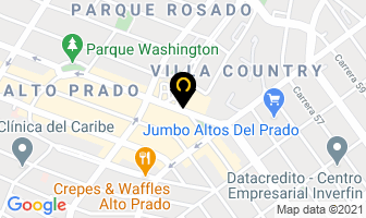 Mapa de Alexas Bags en Barranquilla
