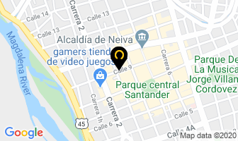 Mapa de Alextilo Y Moda en Neiva