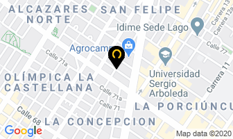 Mapa de Alfa Ortopedica en Bogotá D.C
