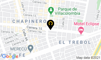 Mapa de Alfa Producciones en Cali