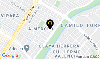 Mapa de Alfajores Ana Maria en Cali