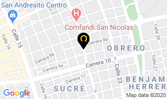 Mapa de Alfalum Ltda. en Cali