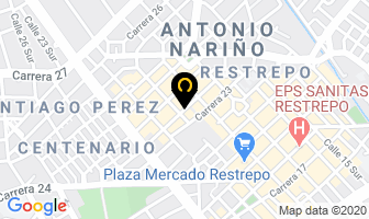 Mapa de Alfapeleteria en Bogotá D.C