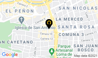 Mapa de Alfaro Barragán Sandra Patricia en Cali