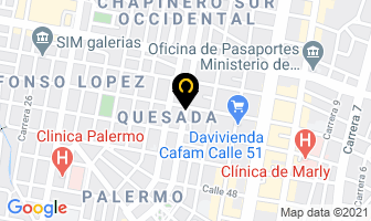 Mapa de Alfatelcom Tecnologia E.u. en Bogotá D.C
