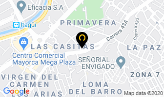 Mapa de Alforex Ltda. en Medellín