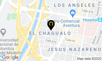 Mapa de Alforrent en Medellín