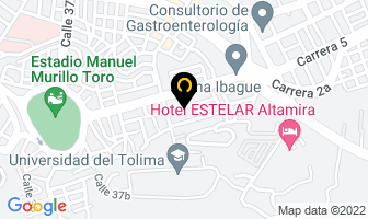 Mapa de Alfredo Huertas Combariza en Ibagué