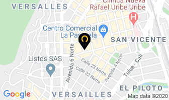 Mapa de Alfredo López & Cía. Ltda. en Cali