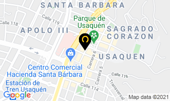 Mapa de Alfredo's Bistro en Bogotá D.C