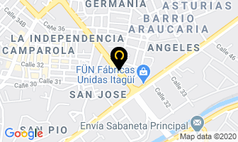 Mapa de Alfregas en Envigado