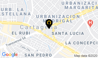 Mapa de Alfrigor en Cartagena