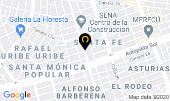 Mapa de Algodones Industriales Miller en Cali