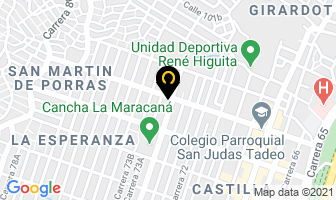 Mapa de Aliadas De Reparacion en Medellín