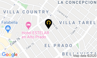 Mapa de Aliados Inmobiliarios en Barranquilla