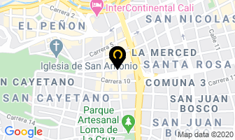 Mapa de Alianza Bienes Raices & Construcciones E.u en Cali