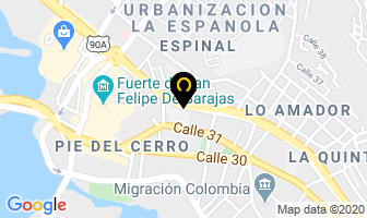 Mapa de Alianza Electrisa en Cartagena