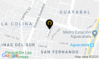 Mapa de Alianza Tour en Medellín
