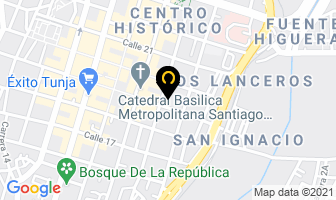 Mapa de Alicante Hotel en Tunja
