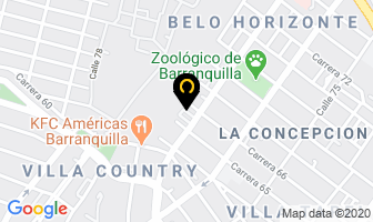 Mapa de Alicorp en Barranquilla