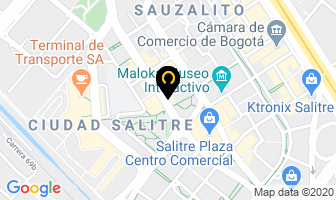 Mapa de Alimentacion Herbalife en Bogotá D.C