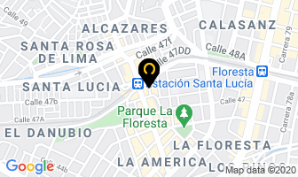 Mapa de Alimentos Adelita en Medellín