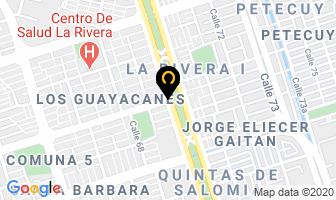 Mapa de Alimentos Caira Ltda en Cali
