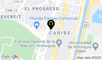 Mapa de Alimentos Corona S.a. en Medellín