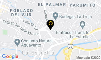 Mapa de Alimentos Kasana en Medellín