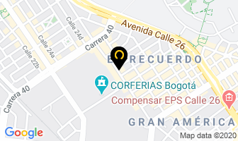 Mapa de Alimentos La Estrella en Bogotá D.C