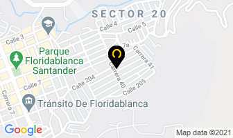 Mapa de Alimentos M&ller en Bucaramanga