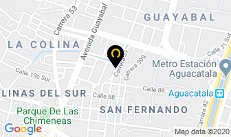 Mapa de Alimentos Santana en Itaguí