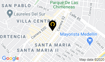 Mapa de Alimentos Y Mascotas en Itaguí
