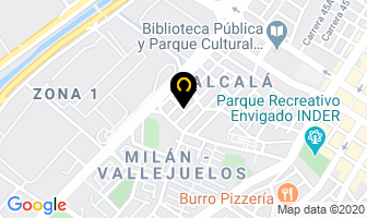 Mapa de Alimnetos Sierra Monte en Medellín
