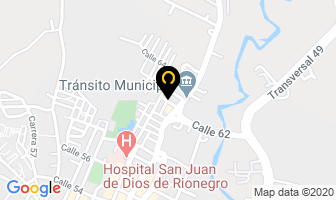 Mapa de Alineación Y Servicios en Rionegro