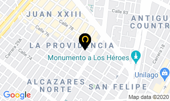 Mapa de Alistamiento Arizala en Bogotá D.C