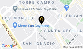 Mapa de Alkenos Ltda en Bogotá D.C